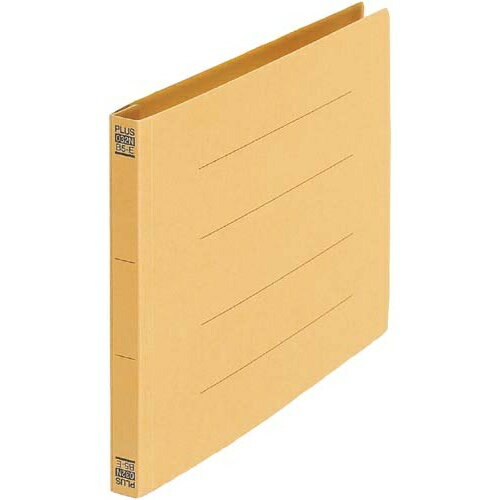 プラス フラットファイルB5横イエロー10冊【取寄商品】