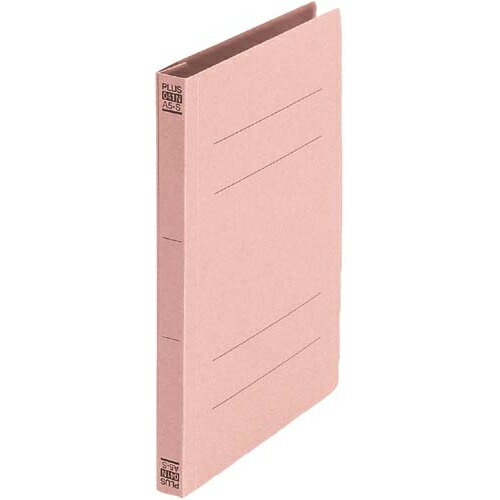プラス フラットファイルA5縦ピンク10冊【取寄商品】