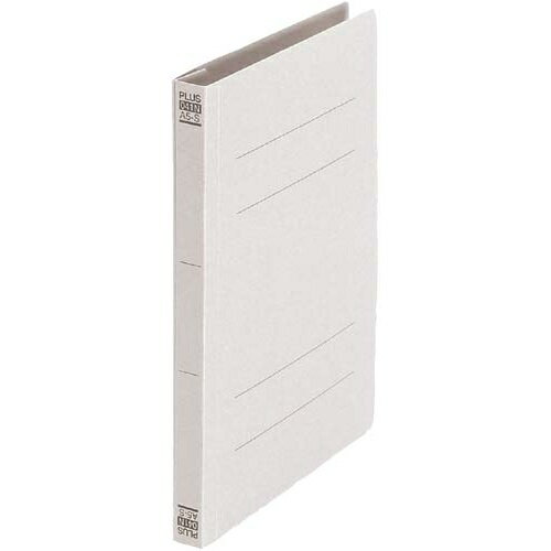 プラス フラットファイルA5縦グレー10冊【取寄商品】