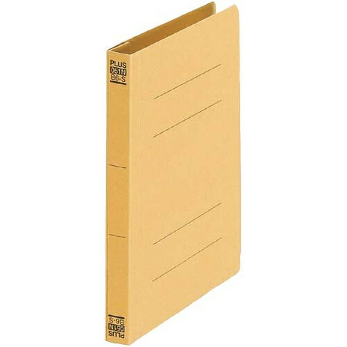 プラス フラットファイルB6縦イエロー10冊【取寄商品】