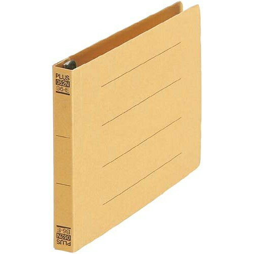 プラス フラットファイルB6横イエロー10冊【取寄商品】