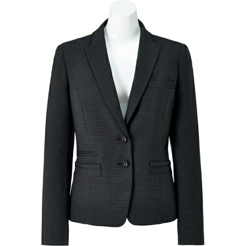 ボンマックス ジャケットLJ0171−30ブラック×グレイ15号【取寄商品】