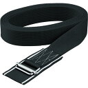 トラスコ中山 簡易結束ベルト「くくり帯」 20mmX5m 黒【取寄商品】