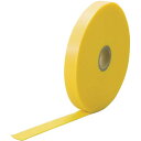 トラスコ中山 マジックケーブルロールタイ幅20mmX長さ10m黄【取寄商品】