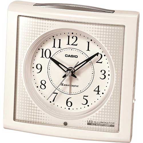 カシオ 夜見えライト付き電波置時計TQT−251NJ【取寄商品】