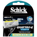 シック クアトロ4チタニウム レボリューション 替刃 4コ【取寄商品】