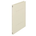 プラス フラットファイル樹脂A4縦ライトグレー×10【取寄商品】