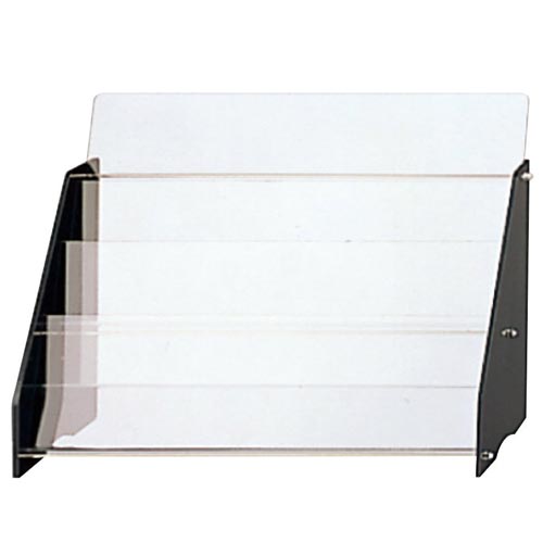 プラス 卓上パンフレット台PA型　A4判2列3段【取寄商品】