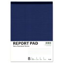 プラス レポートパッド B5 50枚B罫6mm×10【取寄商品】