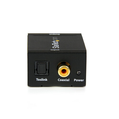 スターテック Toslink／同軸アナログRCAオーディオ変換器【取寄商品】 2