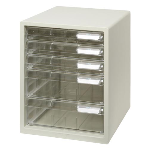 プラス レターケースA4判縦型 浅型3段・深型2段ホワイト【取寄商品】