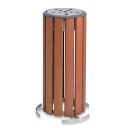 テラモト 木調灰皿 M−126【取寄商品】