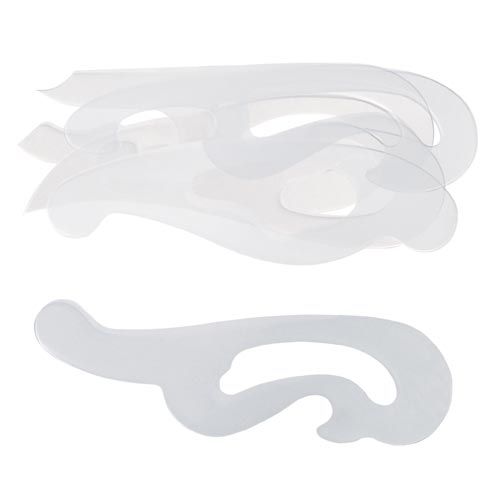 シンワ測定 雲型定規 6枚組【取寄商品】