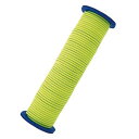 シンワ測定 ゴム水糸 リール巻 蛍光イエロー 3mm 30m【取寄商品】