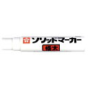 サクラクレパス ソリッドマーカー極太 しろ 10本【取寄商品】