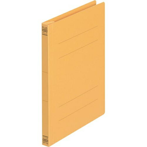 プラス フラットファイルA5縦イエロー10冊【取寄商品】