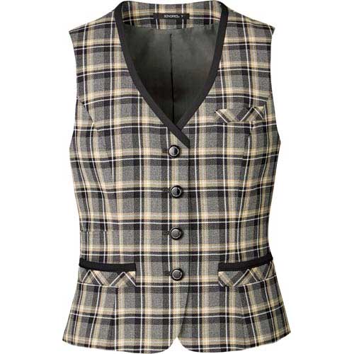 ボンマックス ベスト　AV1282　モノトーンベージュ　5号【取寄商品】