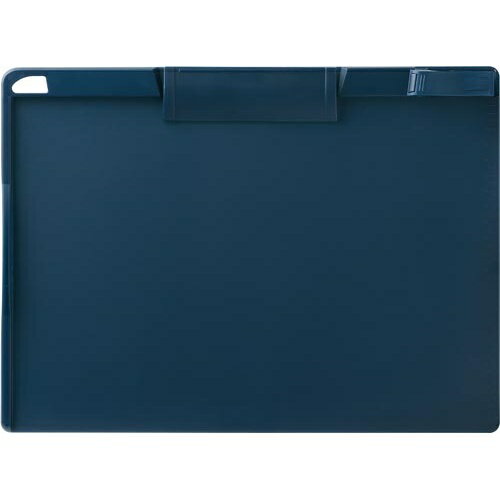 ソニック 抗菌 マグネット付クリップボードA4ヨコ 紺 5枚【取寄商品】
