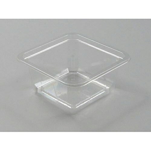 中央化学 透明角型カップ　88−150　本体　1500枚入【取寄商品】