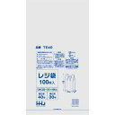 ハウスホールド レジ袋白0.013mm100枚西40号東30号【取寄商品】