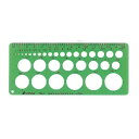 シンワ測定 テンプレート TB−4 円定規(小)【取寄商品】