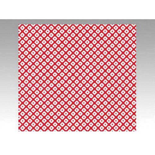 ベルベ 240 包装紙 鹿の子(赤) 500枚入【取寄商品】