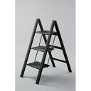 長谷川工業 スリムステップ 78cm ブラック【取寄商品】