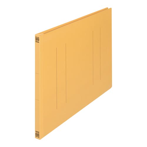 プラス フラットファイルB4E縦罫線タイプ イエロー×10【取寄商品】