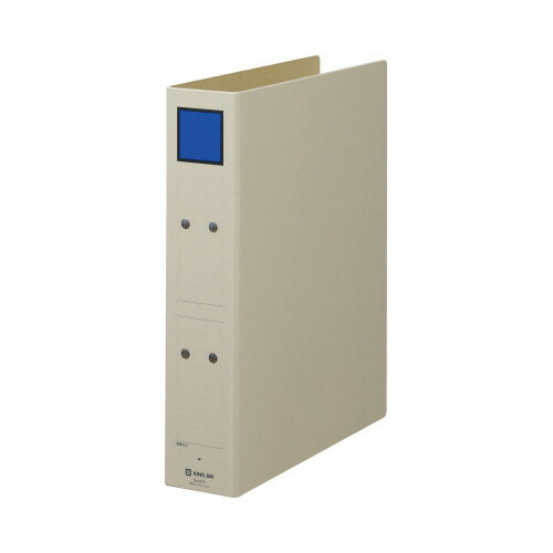 キングジム 保存ファイル(片開き)A4縦背幅65mm青