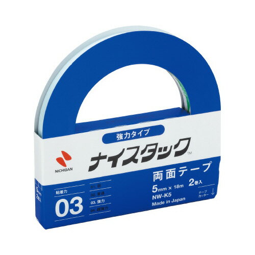 ニチバン ナイスタック強力タイプ 幅5mm×18m