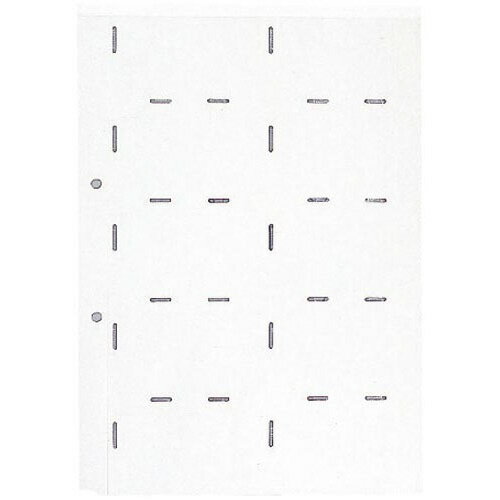 キングジム 名刺ホルダー A4縦 横型台紙20ポケット10枚入