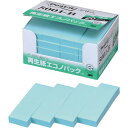 スリーエム ジャパン ポストイット 再生紙ふせん 75×25 青20冊