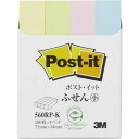 スリーエム　ジャパン ポストイット　再生紙ふせん　75×14　混色　4冊