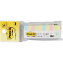 スリーエム ジャパン ポストイット 再生紙見出し25×7.5 混色10冊