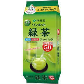 伊藤園 ワンポットエコティーバッグ緑茶　50袋