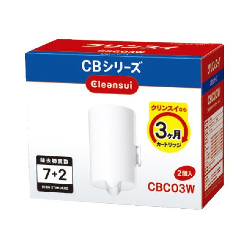 三菱ケミカル・クリンスイ 浄水器クリンスイ　カートリッジCBC03W　2個入