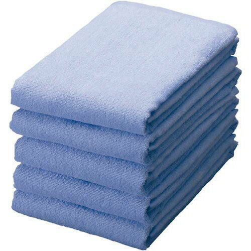 東進 トリプルパワー　フェイスタオル　ブルー　5枚入