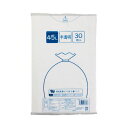 カウネット 高密度薄手ゴミ袋少量パック 45L 30枚×10
