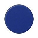 ソニック 両面強力カラーマグネット 25mm 青 10個入