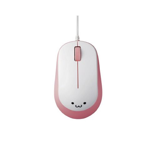 エレコム 3ボタン有線マウス M-Y8UB ピンクの紹介画像2