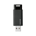 エレコム USB3.1メモリー ノック式 8GB ブラック