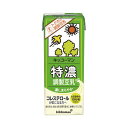 キッコーマン 特濃調製豆乳 200ml 18本