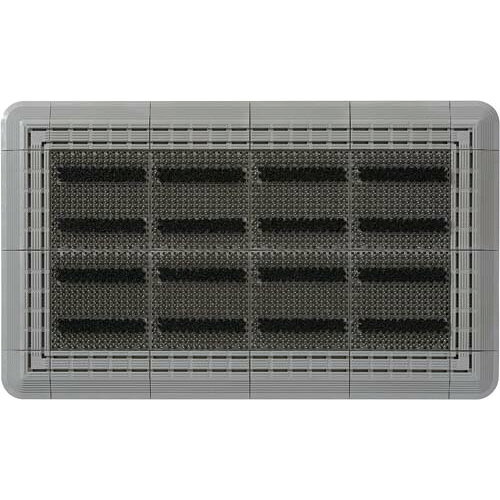 山崎産業 エバックブラシハードマット 450×750 グレー [2]
