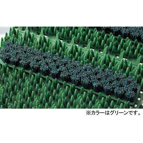 山崎産業 エバックブラシハードマット 450×750 グレー [3]