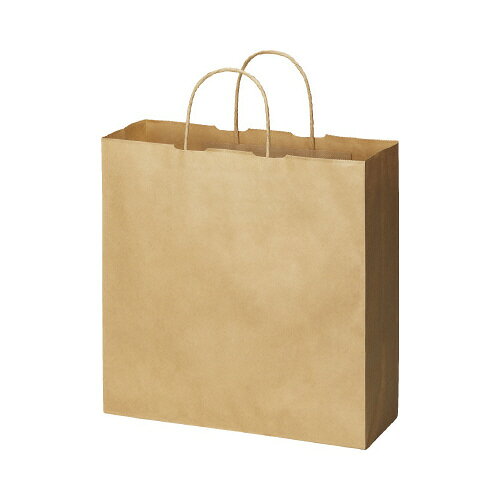 Tote Bag Type - カウネット 丸紐手提げ袋　スタンダード　茶（未晒）　M　50枚