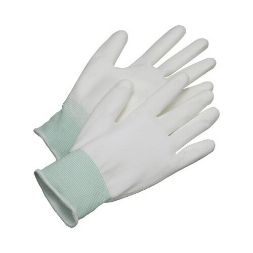 川西工業 ウレタン背抜き手袋 ホワイトM 10双入