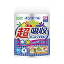 大王製紙 エリエール超吸収キッチンタオル4R(50カット)
