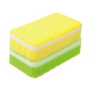 アイセン 泡立つスポンジ ソフト 2個パック