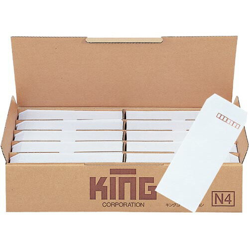 キングコーポレーション ケント封筒 長4 70g 1000枚入