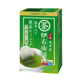 宇治の露製茶 福寿園　伊右衛門　抹茶入煎茶TB　20バッグ入